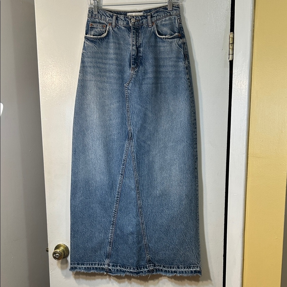 Zara Maxi Denim Size 4